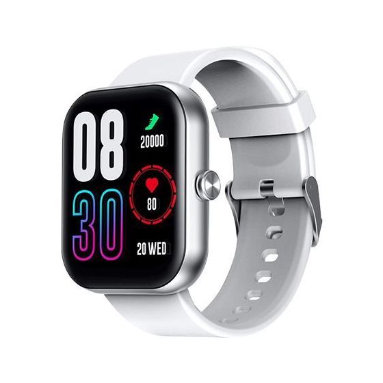 Infinix XW1 Smart Watch - Silver Case and Strap