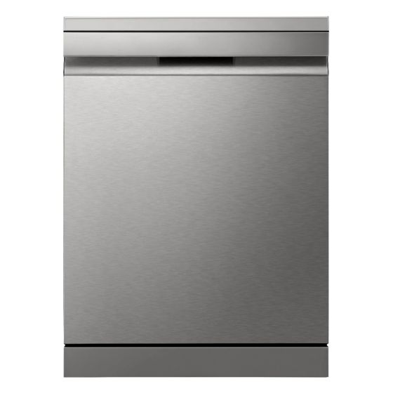 LG Quad Wash Dishwasher, 14 Person, 10 Programmes,  Silver - DFB325HS