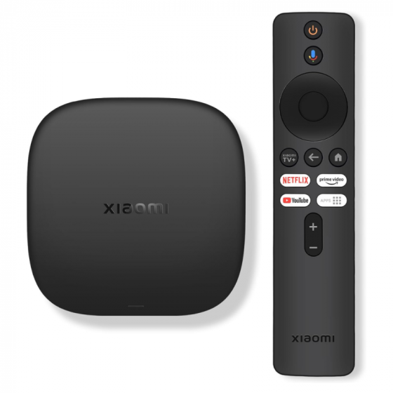 Xiaomi S 3rd Gen TV Box, 4K UHD, 32GB, 2GB RAM, Black - PFJ4191EU