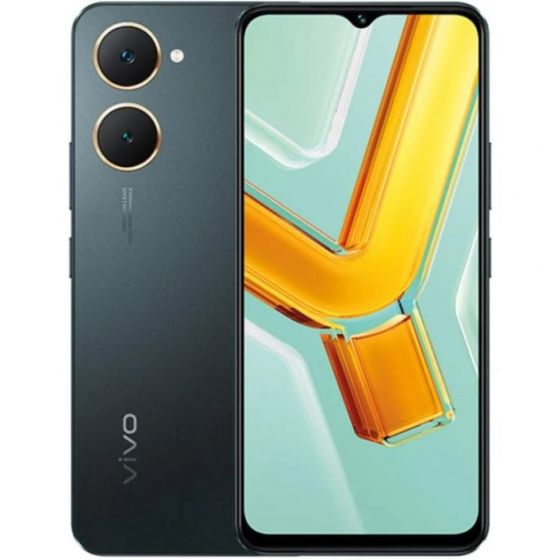 فيفو Y03 بشريحتين، 64 جيجا، 4 جيجا رام، 4G LTE - اسود