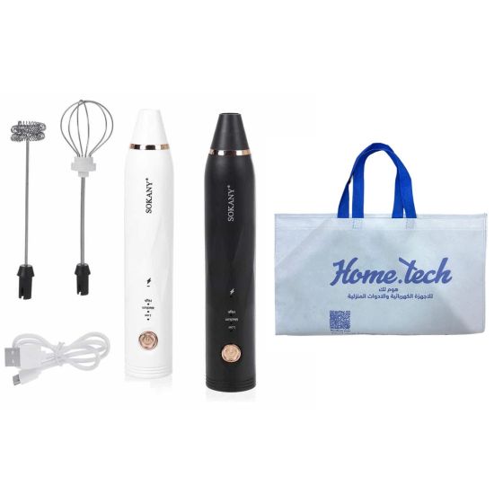 Sokany Milk Frother, Multicolor - SK-201A with Gift Bag