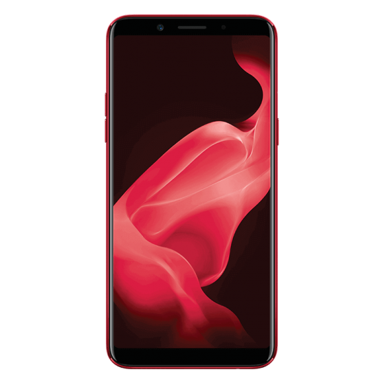 OPPO F5 Dual Sim, 64 GB, 4G LTE- Red 