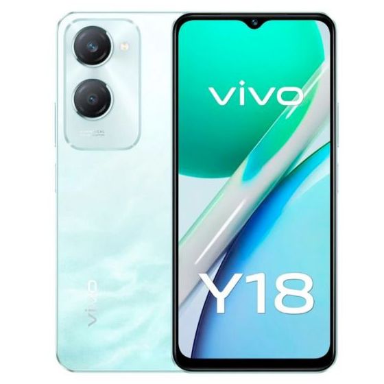 Vivo Y18, 128GB, 6GB, 4G LTE, Dual SIM - Wave Aqua