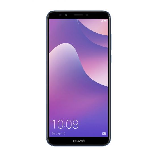 Huawei Y7 Prime 2018 Dual Sim, 32GB, 4G LTE- Blue