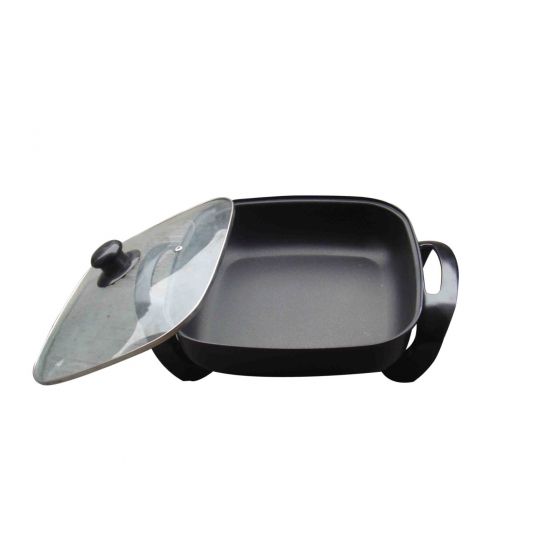 Home Electric Grill, 1500 Watt, Black- YA3500
