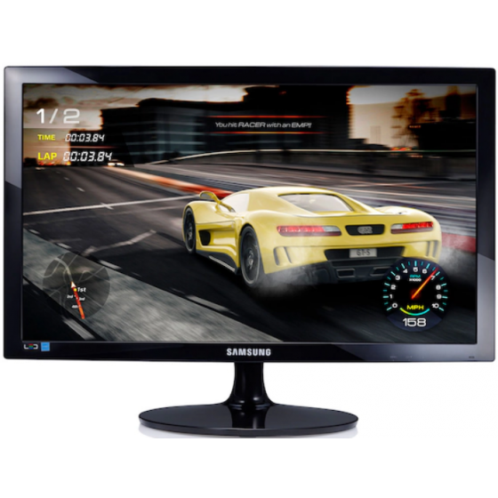 Samsung 24 Inch FHD TN Monitor - LS24D332HSX/ZA