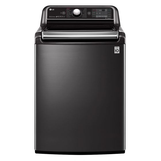 LG Top Loading Automatic Washing Machine, 24 KG, Black - T2472EFHST5