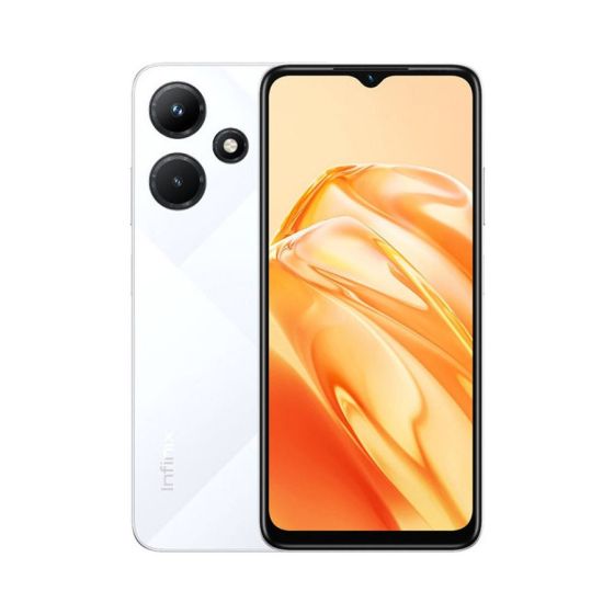 Infinix Hot 30i, 128GB, 4GB RAM, 4G LTE, Dual SIM - Diamond White