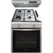 Indesit Set Of Built-in Hob, 4 Burners- PAA 642 IX/I EE, With Gas Oven, 71 Liters- IGW324IX, And Hood-, 60CM- ISLT 65 AS X