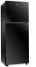 Unionaire No-Frost Refrigerator, 350 Liters, Black Glass- UR350BG1NAC11