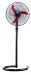 Fresh Shabah Stand Fan with Remote Control, 18 Inch, Black and Red