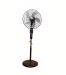 Inverterteck Apache Electric Stand Fan with Remote Control, 18 Inch, 5 Blades - Black
