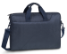 Rivacase Laptop Shoulder Briefcase, 15.6 Inch, Blue - 8035