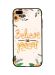 Believe In Yourself Flora Design Printed Back Cover for Apple iPhone 8 Plus