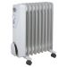 Jac Oil Heater, 1500 Watt, 9 Fins, White- NGH-329