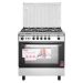 Fresh Italiano Gas Cooker, 5 Burners, Stainless Steel - 2900
