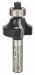 Bosch Professional Rounding Router Bit, 8 mm, Silver - 2608628340