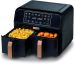 Kenwood Digital Twin Air Fryer, 4 Liters, 1700W, Black - HFP70.000BK