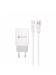 Buddy BUH4 Wall Charger, with USB-C Cable, 18W - White