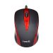 HAVIT Wired Mouse, Black-Red - MS753