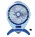 Home Office Fan 3 speeds,14 inches, Blue - KYT-35