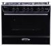 Unionaire 5 Burners i-Steel Gas Cooker, Stainless Steel, 90 cm - C6090SSGC