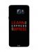 Zoot Learn To Express Not Impress pattern Back Cover for Samsung Galaxy Note 5 - Black and Red