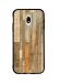 Zoot Old Wooden Pattern Printed Skin For Samsung Galaxy J7 Pro , Brown And Beige