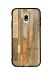Zoot Old Wooden Pattern Printed Back Cover For Samsung Galaxy J7 Pro , Brown And Beige