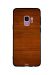 Zoot Pure Brown Wood Pattern Printed Back Cover For Samsung Galaxy S9 , Brown