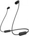 Sony In-ear Wireless Earphones with Microphone, Black - WI-C200/B