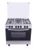 Unionaire Free Standing Gas Cooker, 5 Burners, Stainless Steel- C6080SSAC186F
