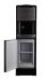 Grand Hot, Cold and Normal Water Dispenser with Cabinet, Black Grey - WDS-203-C