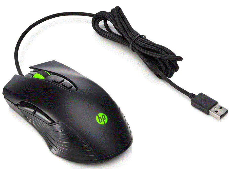 ماوس العاب اتش بي X220 بإضاءة خلفية، اسود - 8DX48AA