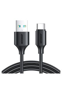 Joyroom USB-A to USB-C Charging and Data Cable, 1 Meter, Black - S-UC027A9