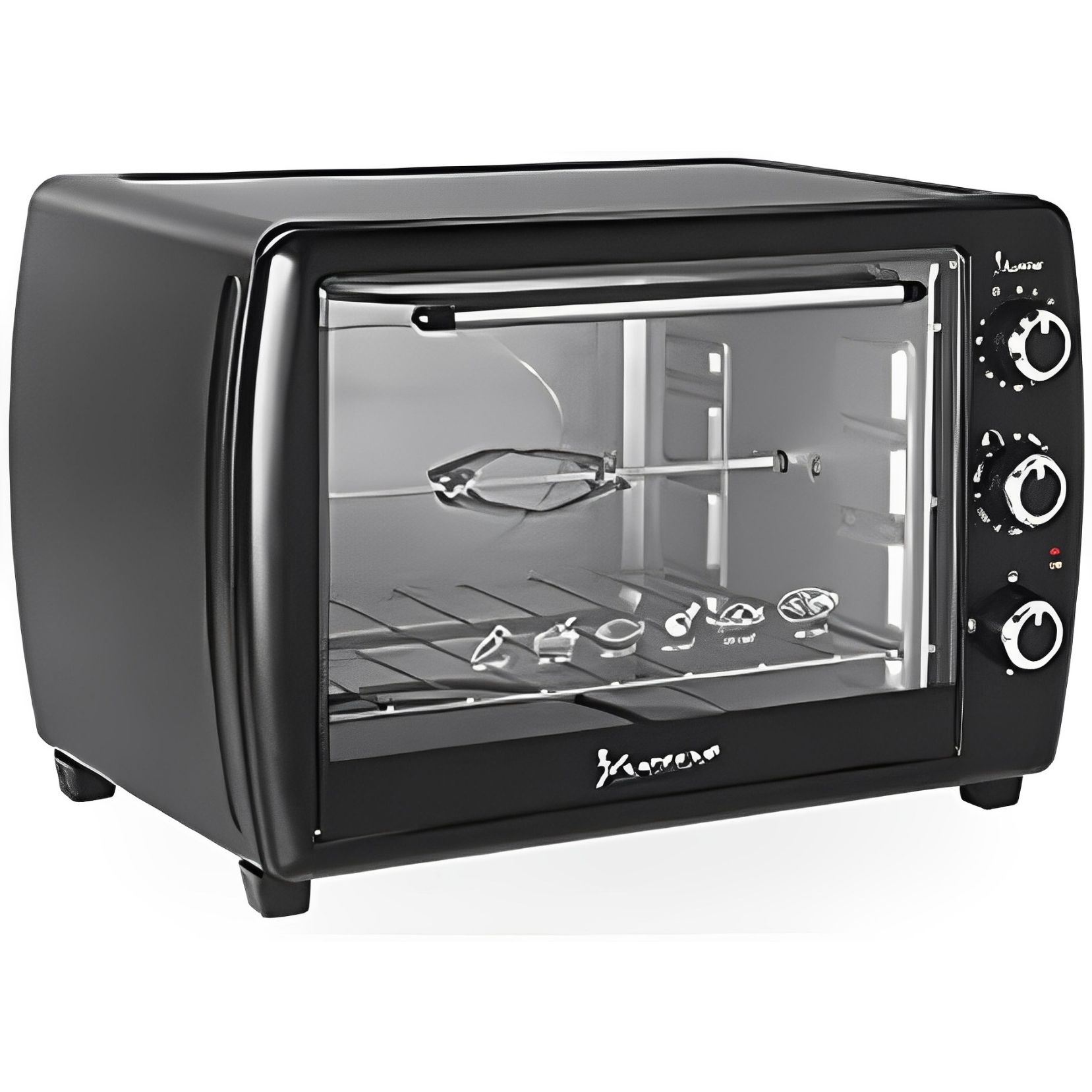 iHome Electric Oven with Grill 45 Liters Black KI 7100