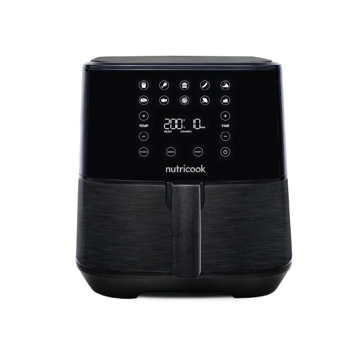 Nutricook Digital Air Fryer 2 5.5 Liters 1700 Watt Black