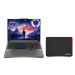 لاب توب لينوفو ليجن 5 16IRX9، انتل كور i7-14650HX، سعة 1 تيرا SSD، رام 16 جيجا، شاشة مقاس 16 بوصة، بدقة WQXGA، كارت شاشة انفيديا جي فورس RTX 4060 بسعة 8 جيجا  GDDR6، ويندوز 11، رمادي لونا، مع ماوس باد