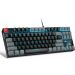 Magegee Wired Gaming Keyboard, Red Switch - Black and Grey
