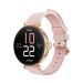 Kieslect Pura Smart Watch with 2 Straps - Gold Case and Pink Strap
