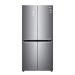 LG No Frost Refrigerator, 530 Litre, with Inverter Motor , Silver - GC-B22FTLFL