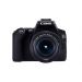 كاميرا DSLR كانون EOS 250D، دقة 24.1 ميجا بكسل، عدسة 18-55 ملم - اسود