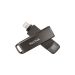 Sandisk iXpand 2 In 1 Lightning and USB Type-C Flash Drive, 256GB, Black - SDIX70N-256G-GN6NE