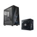 Cooler Master CMP520 ARGB Mid Tower Case, Black - CP520-KGNN-S00 With Elite Power Supply, 600 Watt - Black