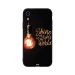 جراب ظهر بطبعة عبارة Shine As Lights لابل ايفون XR