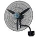 Castle Wall Fan, 30 Inch, Black - FAW5030N