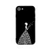 CIELITO TPU Girl Pattern Back Cover For IPhone SE