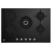 Beko Built-in Gas Hob, 5 Burners, Black- HILW 75222 S