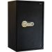 Safety Tech Fingerprint Safe Box, 75 Liters, Black and Gold - GN75 SFT