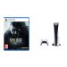 Sony PlayStation 5, 1 Wireless Controller, White - CFI-1016A01 MEE, with Resident Evil Village for Playstation 5